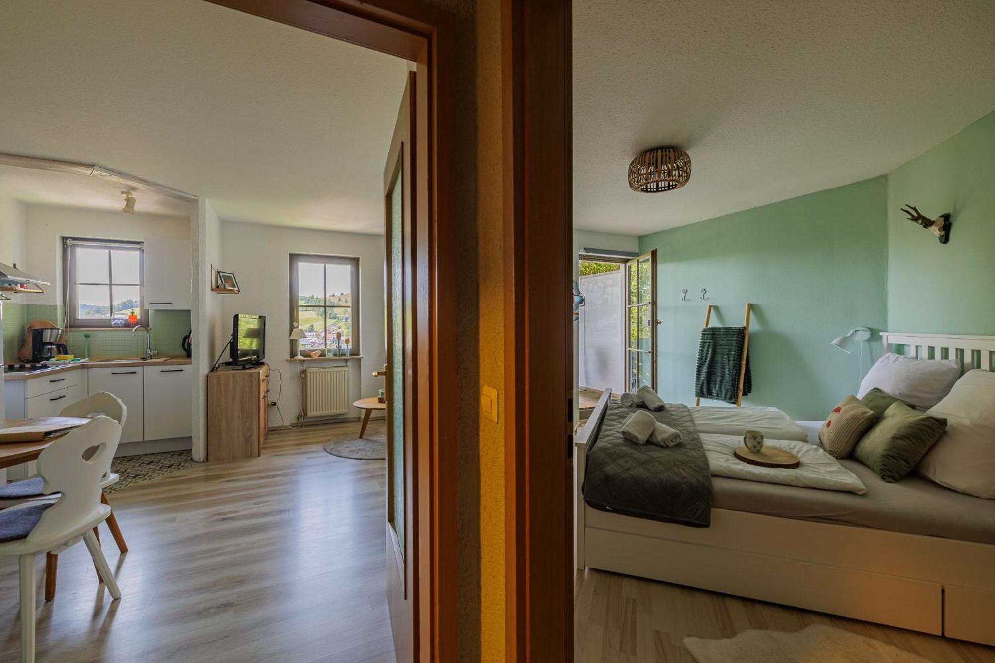 Herzgruen Direkt An Traumhaften Wanderwegen Balkon Mit Toller Aussicht Sauna Im Haus Tiefgarage E-Ladestation Todtnauberg Exterior photo